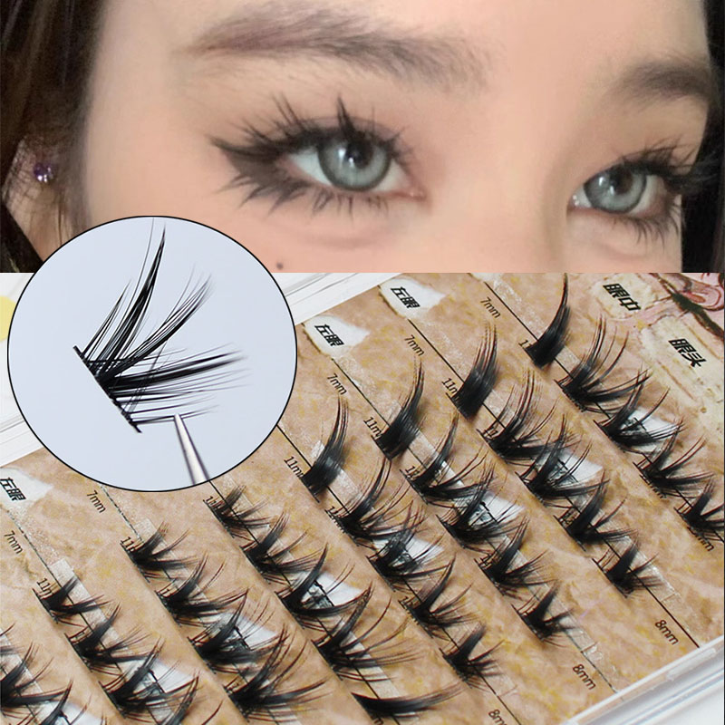 New Cat Eye Mink Eyelashes 3D  - Eyelash Extension Cat Eye Wispy 评论和价格
