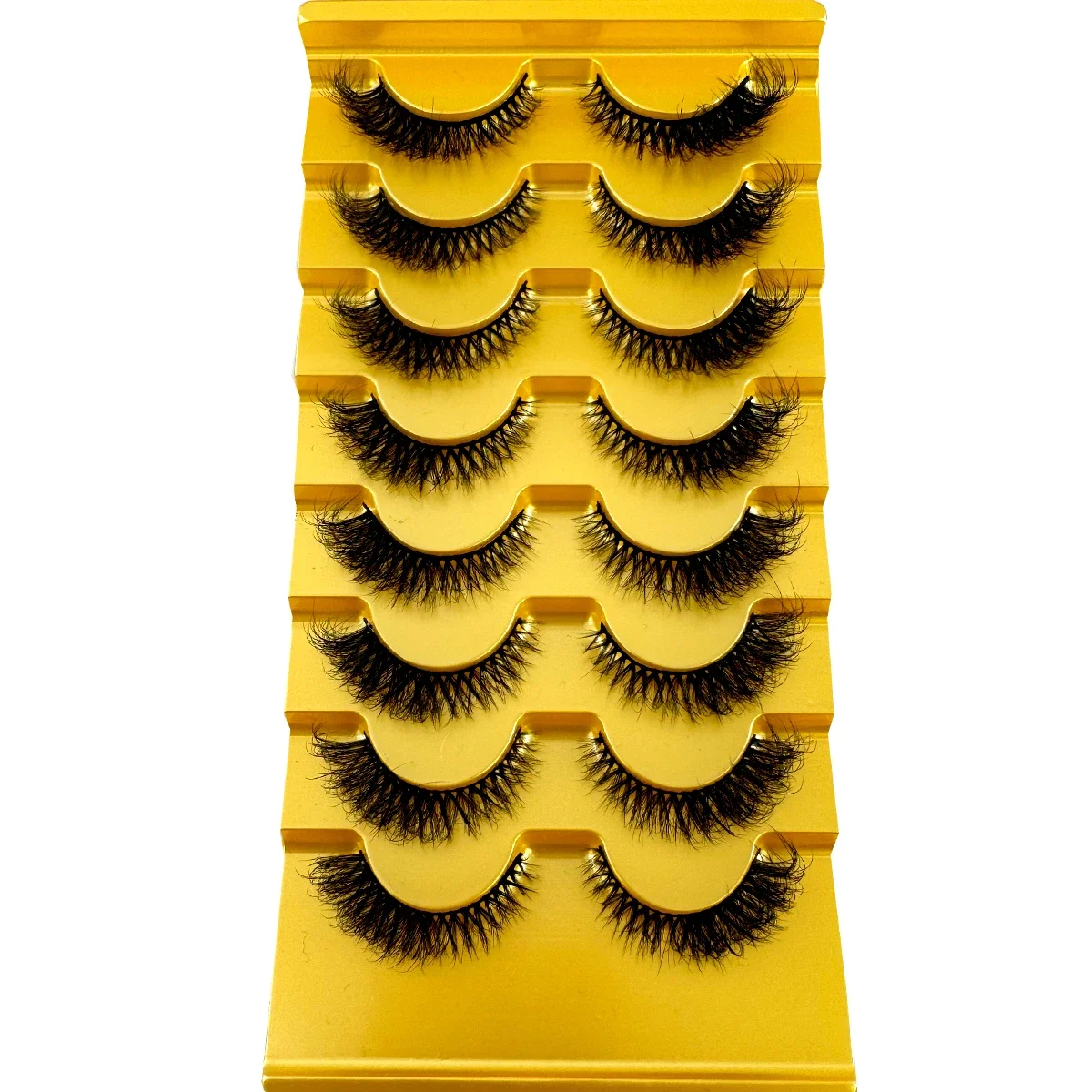 AMSDCN New 8 pairs of cat eye  - Eyelash Extension Cat Eye Wispy 评论和价格