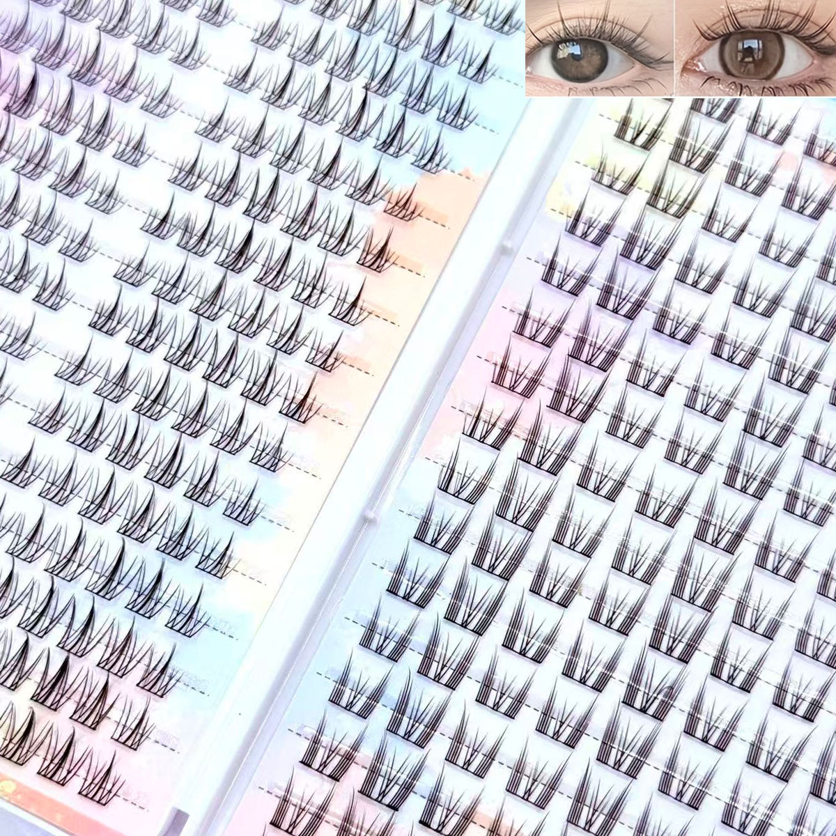 Hot Selling  Sunflower and Cat - Eyelash Extension Cat Eye Wispy 评论和价格