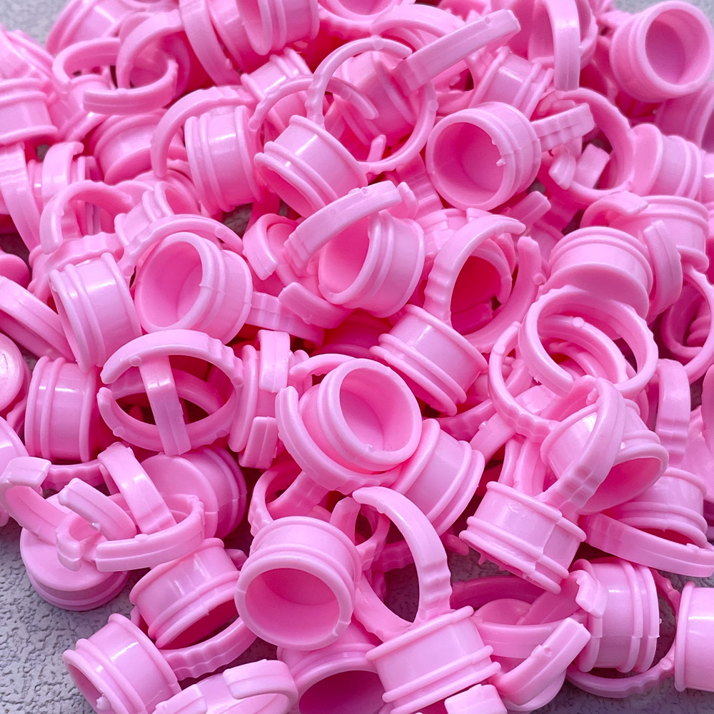 100Pcs Glue Rings For Lashes G - Eyelash Extension Adhesive 评论和价格