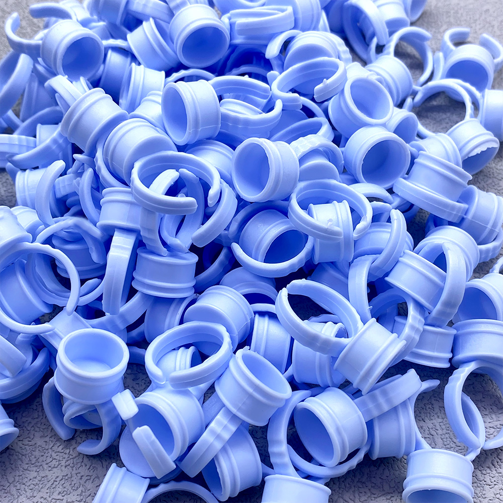 100Pcs Glue Rings For Lashes G - Eyelash Extension Adhesive 评论和价格