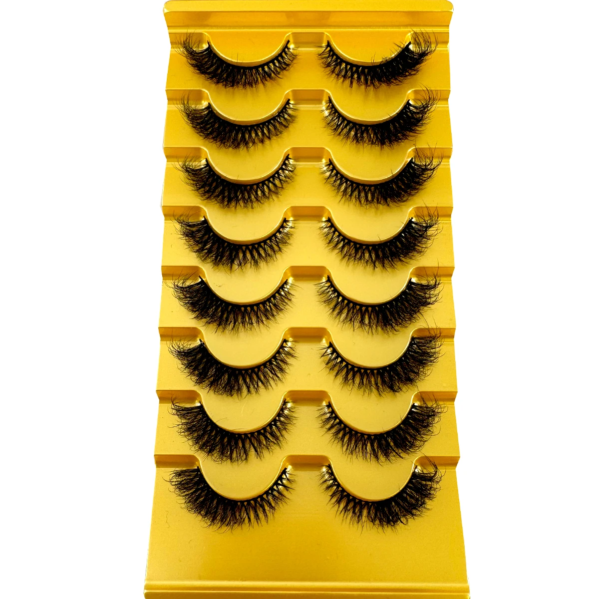 HBZGTLAD New 8 pairs of cat ey - Eyelash Extension Cat Eye Wispy 评论和价格