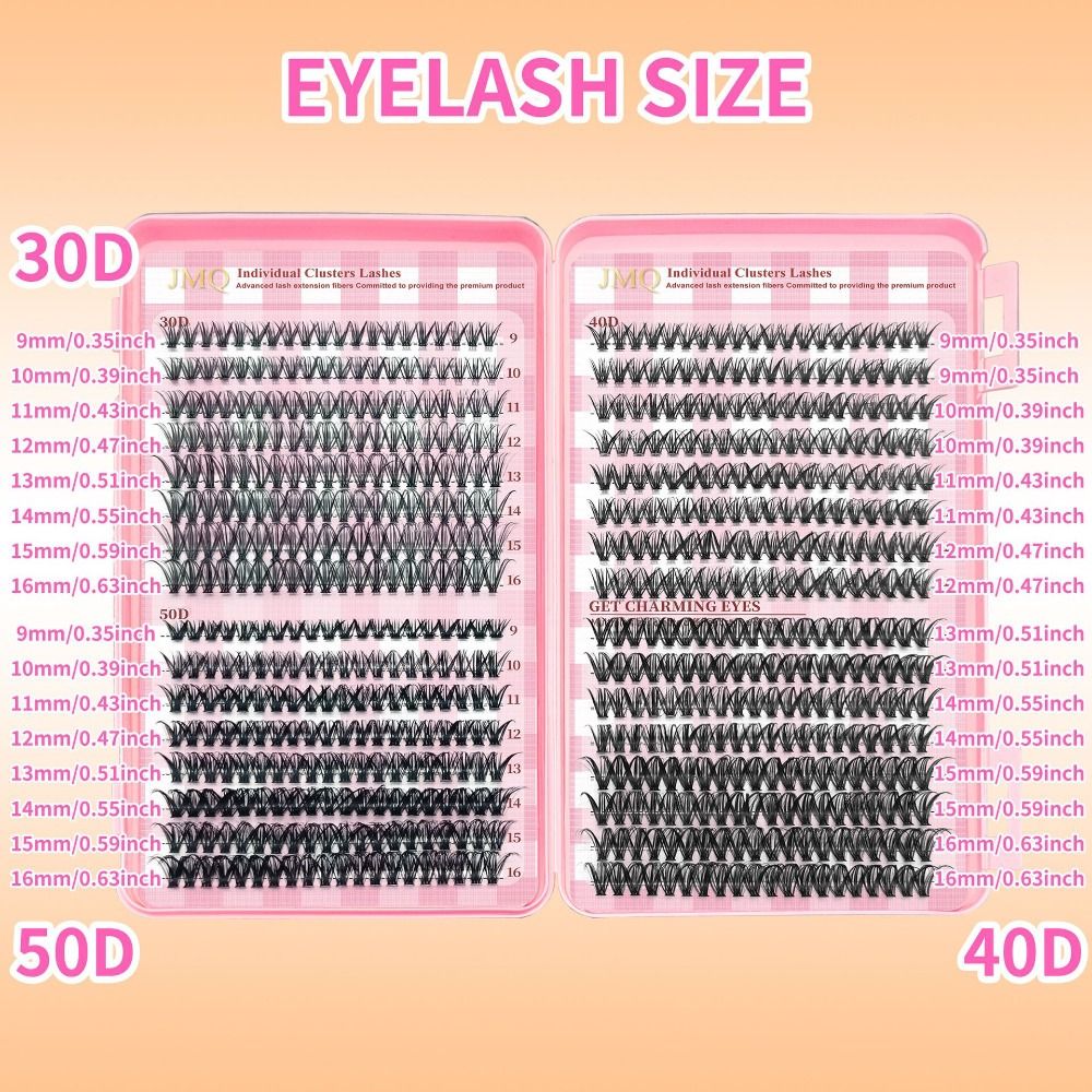9-16mm Length False Eyelashes  - Eyelash Extension Volume Styles 评论和价格