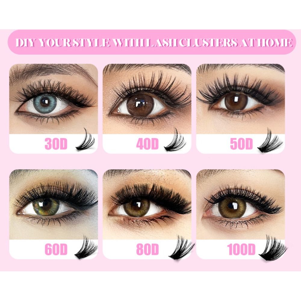 9-16mm Length False Eyelashes  - Eyelash Extension Volume Styles 评论和价格