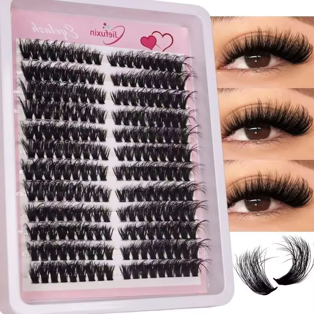Cat Eye Eyelashes Clusters Wis - Eyelash Extension Cat Eye Wispy 评论和价格