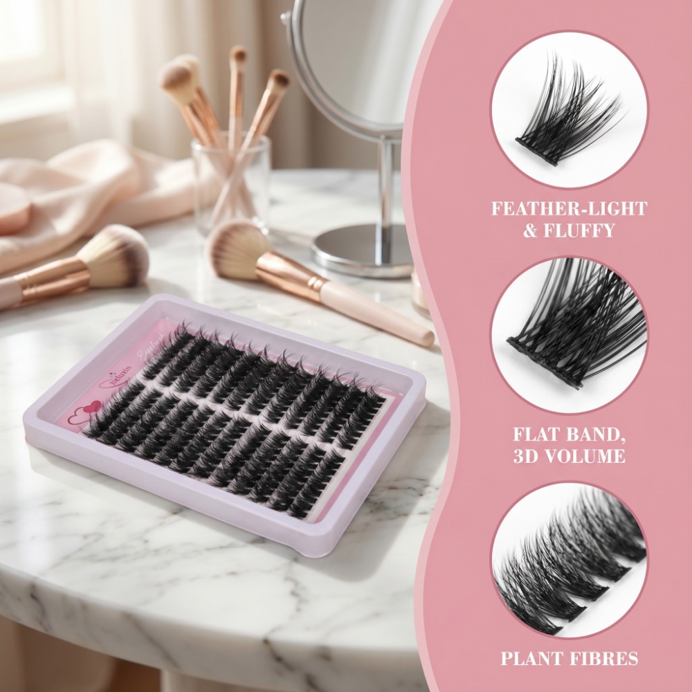 Cat Eye Eyelashes Clusters Wis - Eyelash Extension Cat Eye Wispy 评论和价格