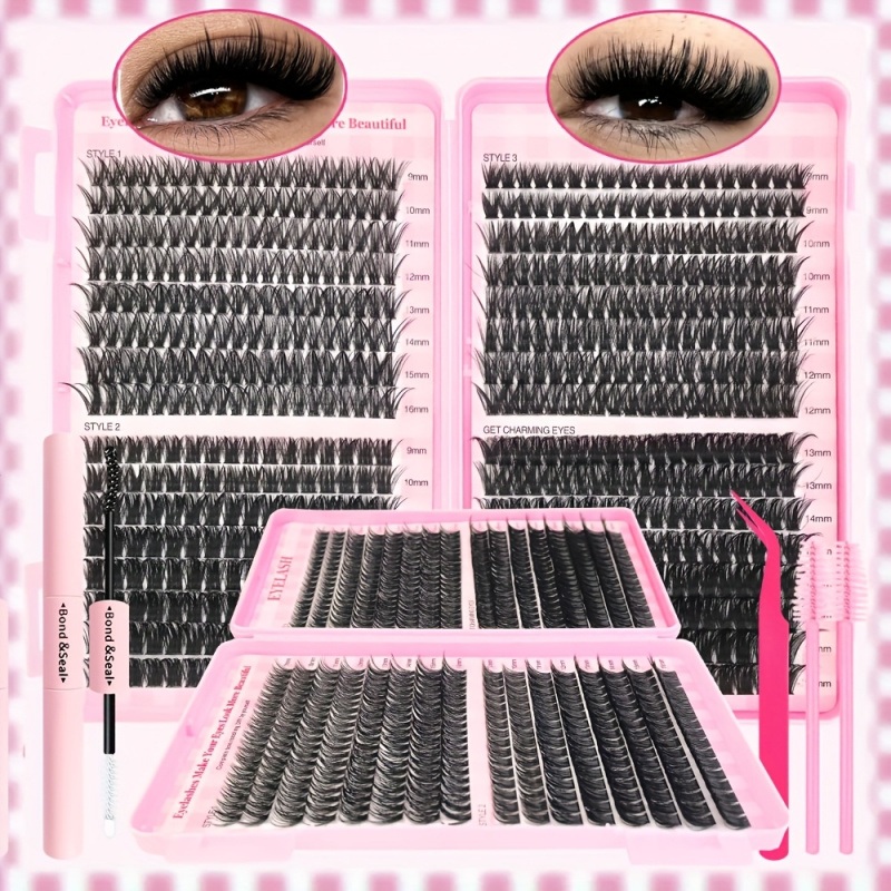 30/40/50/60/80/100D,Thick 9-16 - Eyelash Extension Volume Styles 评论和价格