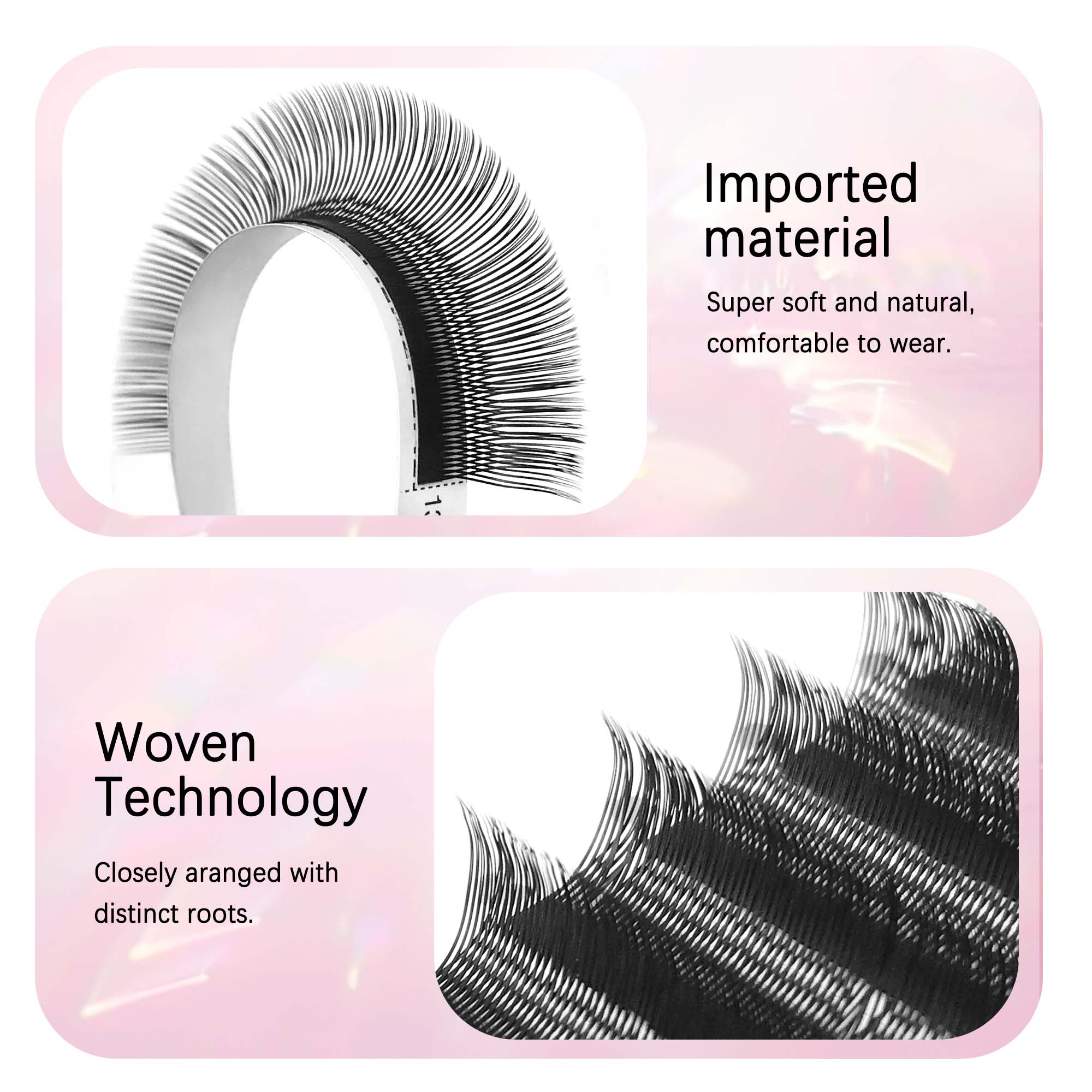 CoMango U Shaped Parallel Flow - Eyelash Extension Volume Styles 评论和价格
