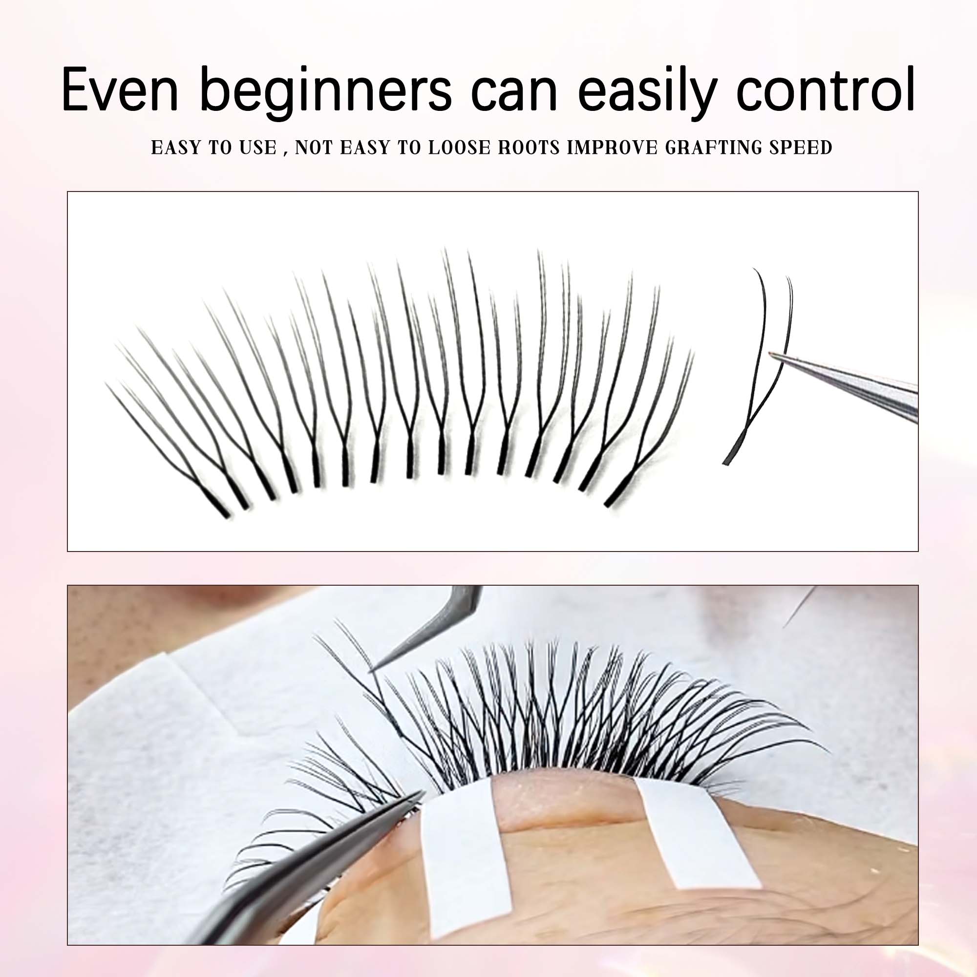 CoMango U Shaped Parallel Flow - Eyelash Extension Volume Styles 评论和价格