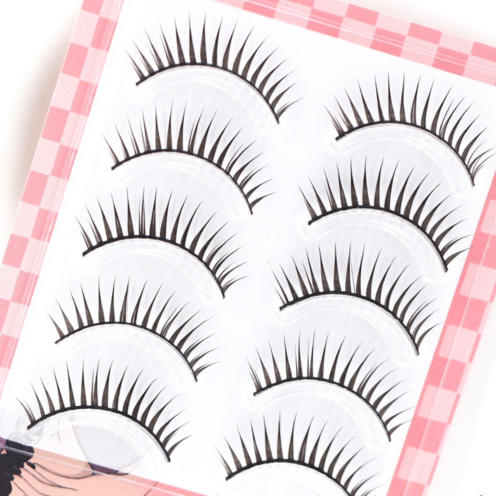 5pairs Japanese Style False Ey - Eyelash Extension Japanese Style 评论和价格