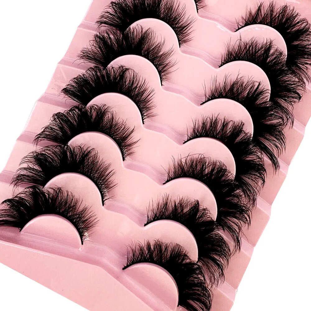 NEW Cat Eye Eyelashes 5D Natur - Eyelash Extension Cat Eye Wispy 评论和价格