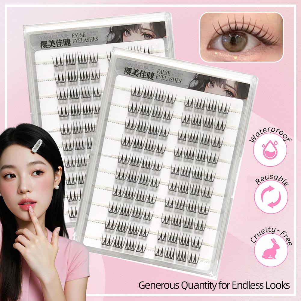 U Shape Glue-free False Eyelas - Eyelash Extension Korea 评论和价格