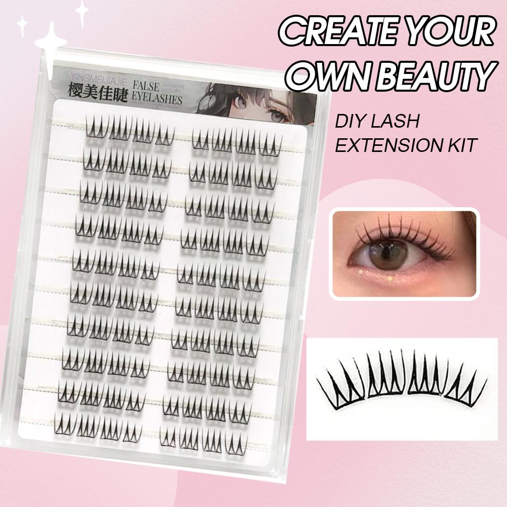 U Shape Glue-free False Eyelas - Eyelash Extension Korea 评论和价格