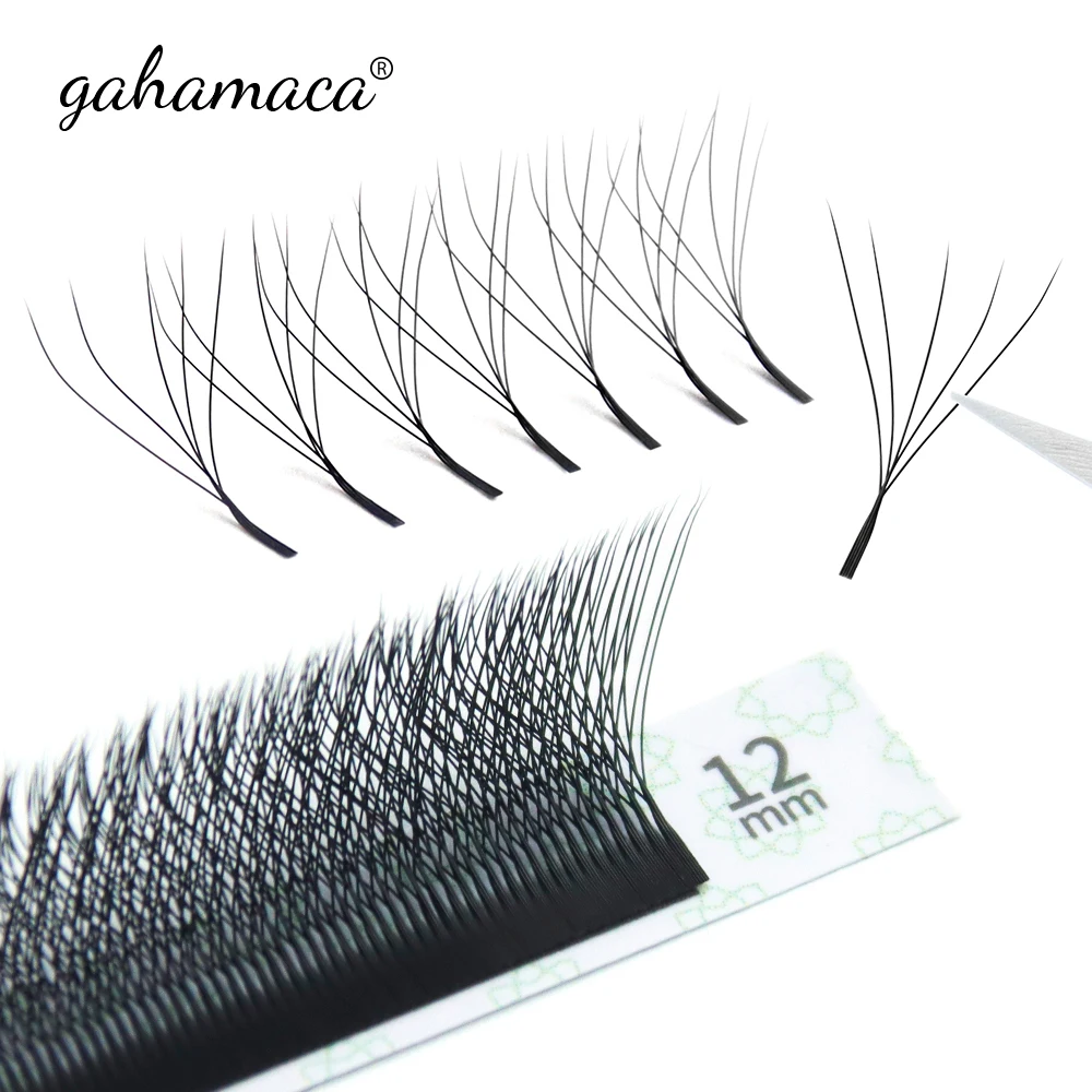 GAHAMACA W-Shape Eyelash Exten - Eyelash Extension Volume Styles 评论和价格