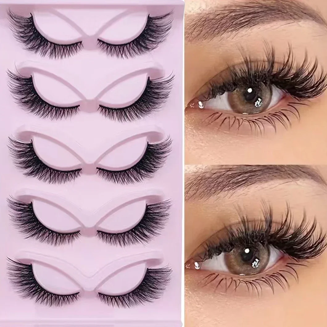 5 Pairs Cat Eye Lashes Wispy F - Eyelash Extension Cat Eye Wispy 评论和价格