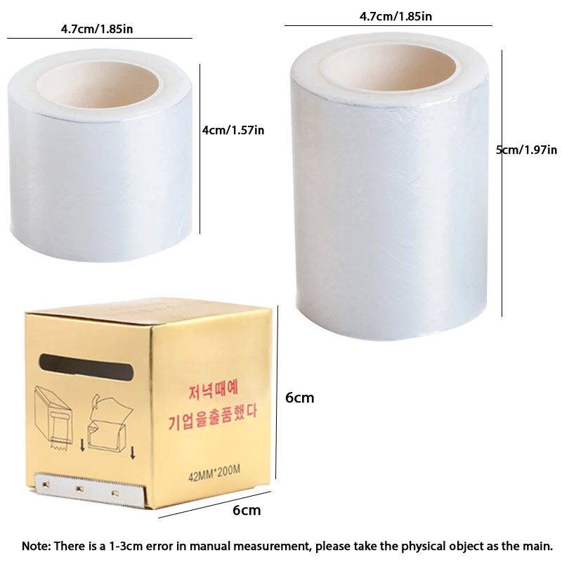 200m Transparent Makeup Film L - Eyelash Extension Adhesive 评论和价格