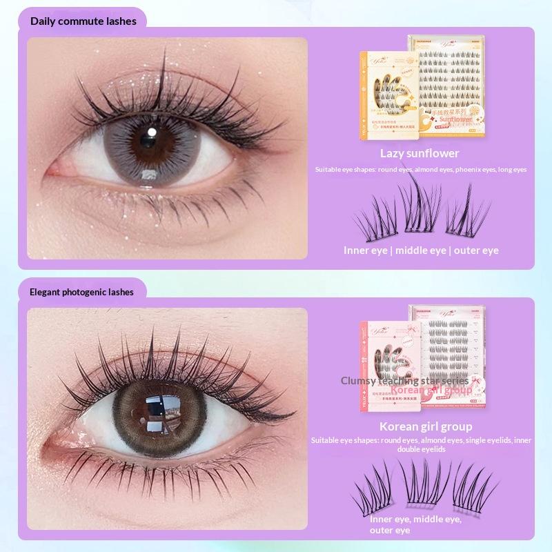 7 Rows Self-Adhesive Eyelashes - Eyelash Extension Adhesive 评论和价格