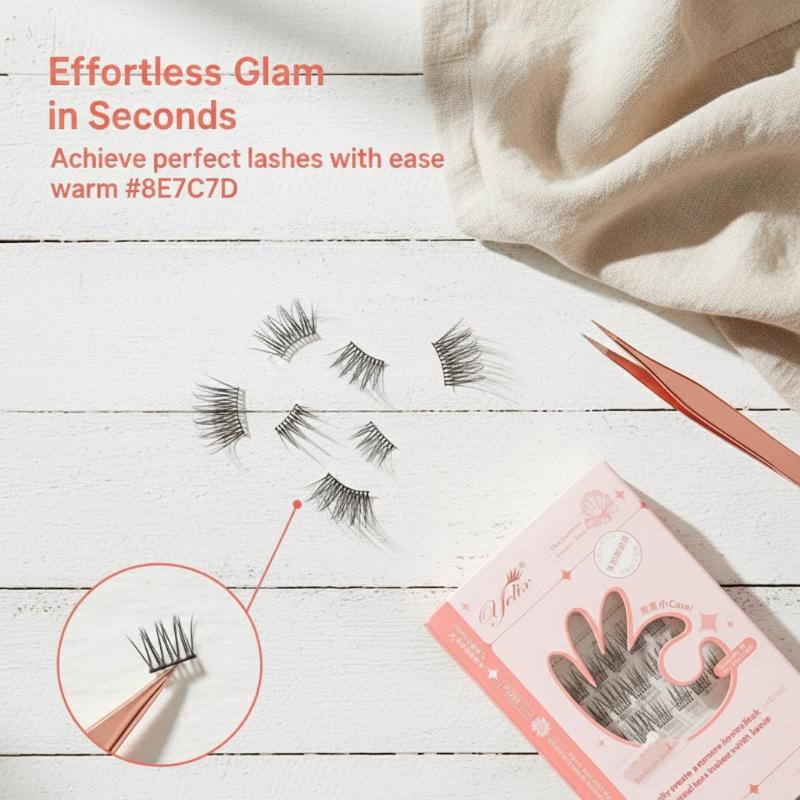 7 Rows Self-Adhesive Eyelashes - Eyelash Extension Adhesive 评论和价格