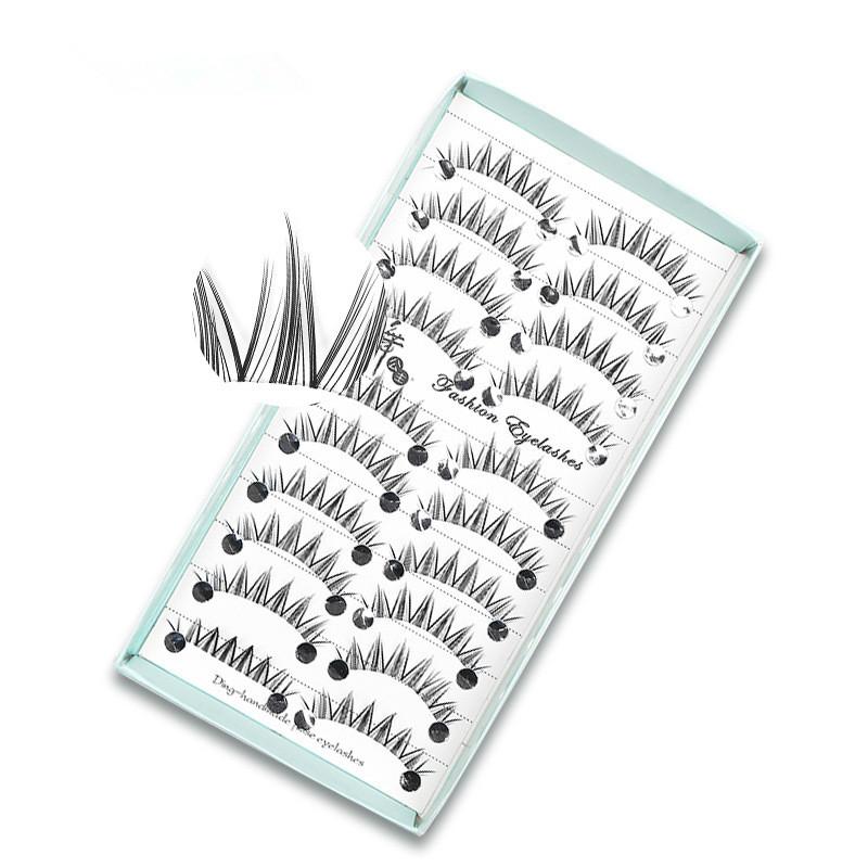 10 Pairs Natural Long Wispy Ca - Eyelash Extension Cat Eye Wispy 评论和价格